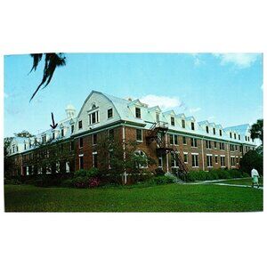 Postcard 1979 Chaudoin Hall Setson University Deland Florida Chrome era